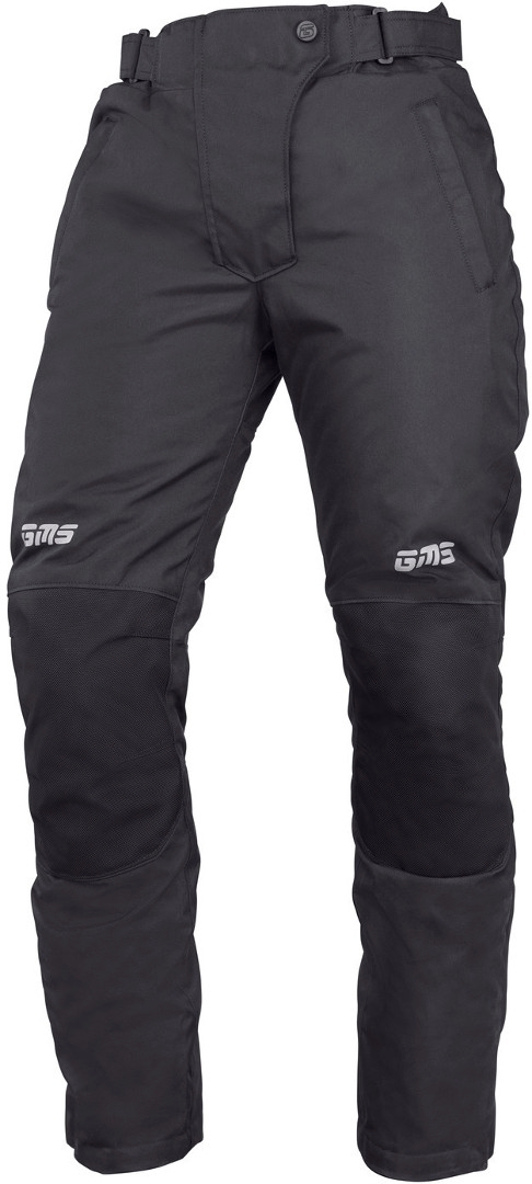GMS Starter Ladies Motorcycle Textile Pants, black, Size XS for Women, black, Size XS for Women