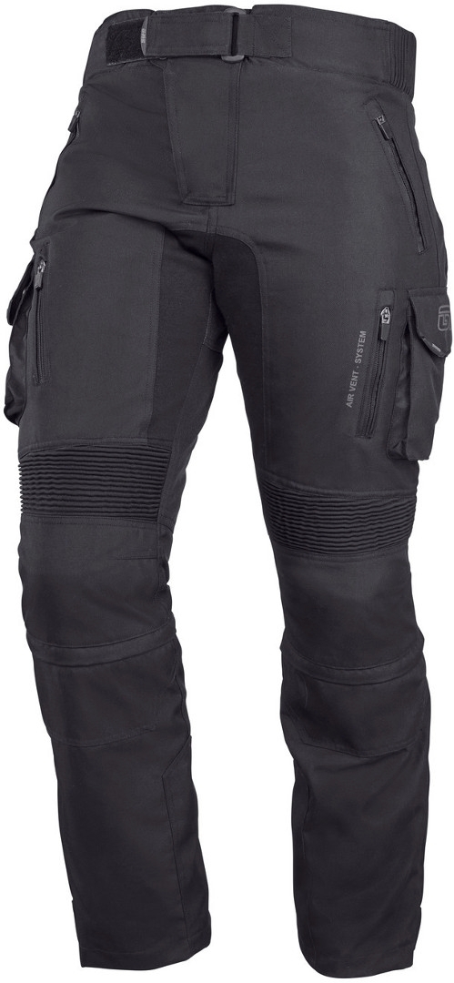 GMS Trento Kids Motorcycle Textile Pants, black, Size XL, black, Size XL