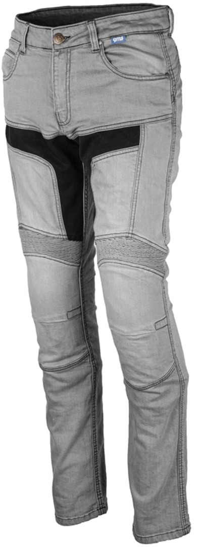 GMS Viper Motorcycle Jeans, grey, Size 30, grey, Size 30