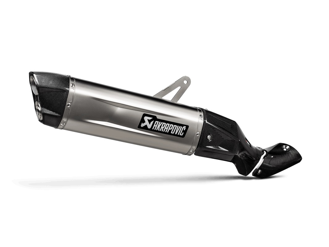 Akrapovic Slip-On Line Titanium Endschalldämpfer, silber, silber