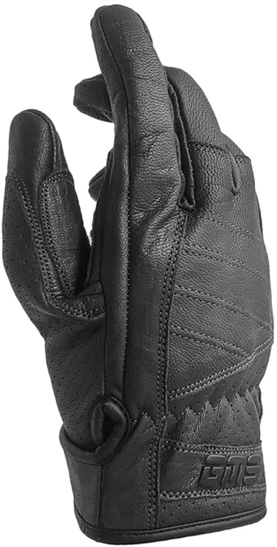GMS Florida Motorcycle Gloves, black, Size XS, black, Size XS