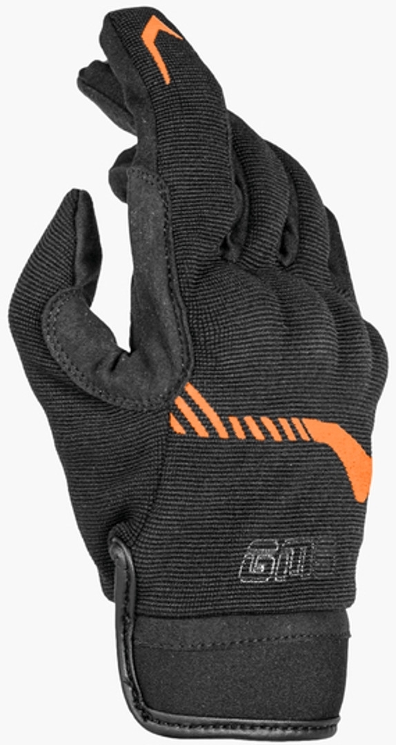 GMS Jet-City Motorcycle Gloves, black-orange, Size 3XL, black-orange, Size 3XL