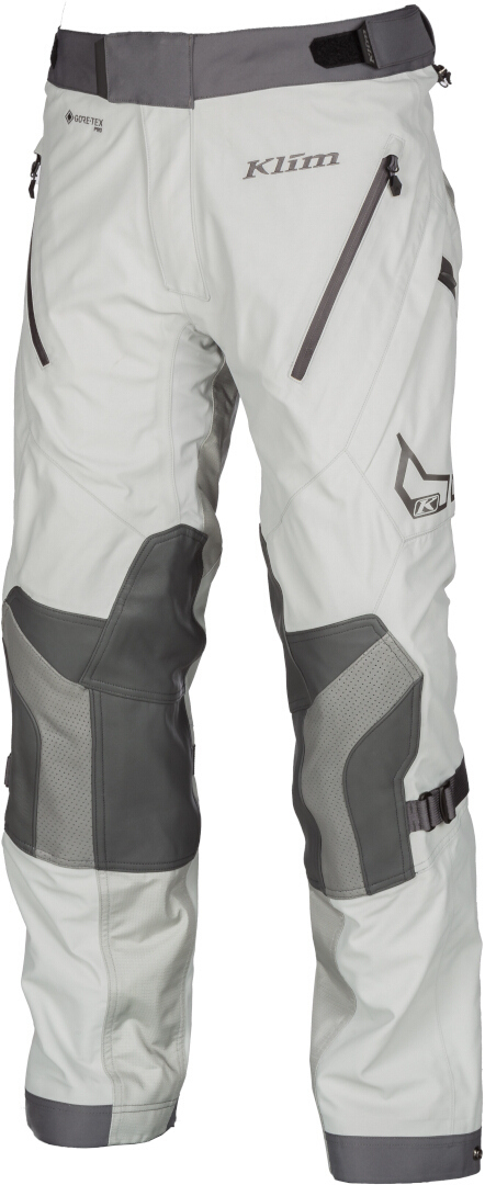 Klim Kodiak Motorcycle Textile Pants, grey, Size 3XL, grey, Size 3XL
