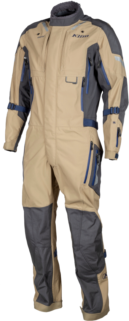 Klim Hardanger One Piece Motorcycle Textile Suit, beige, Size S for Men