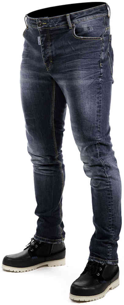 Overlap store motorcycle jeans