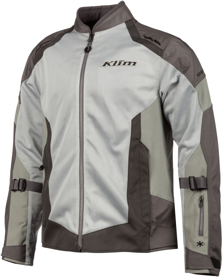 Klim Induction Motorcycle Textile Jacket, grey, Size S, grey, Size S