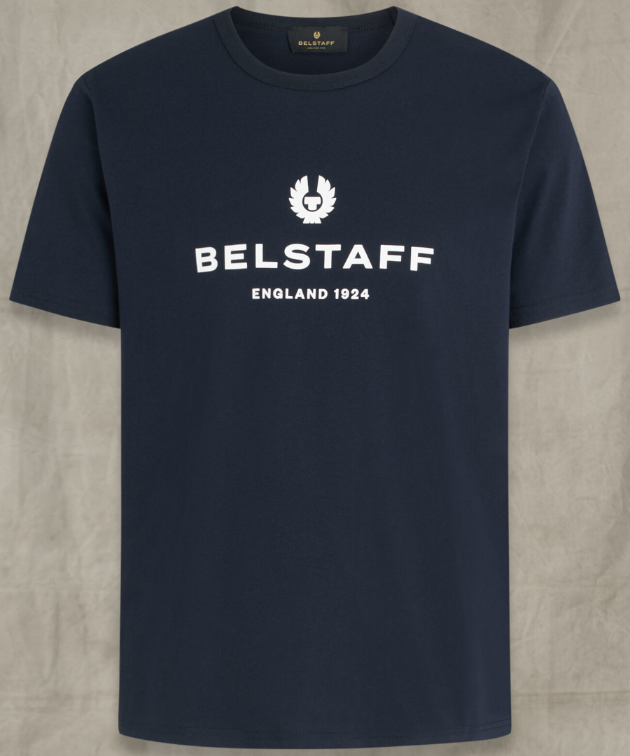 Belstaff 1924 T-shirt, blauw, afmeting S