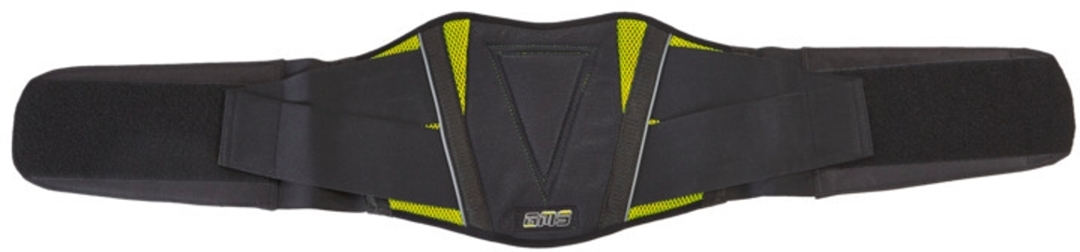 GMS Racing Kidney Belt, black-yellow, Size S, black-yellow, Size S