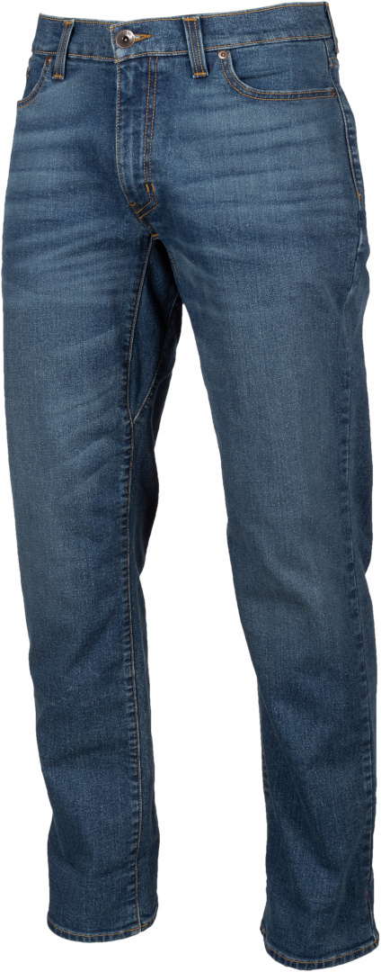 Image of Klim K Forty 2 Straight Stretch Denim Jeans Moto, blu, dimensione 30