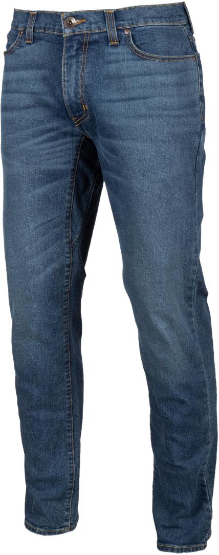 Image of Klim K Forty 3 Tapered Stretch Denim Jeans da moto, blu, dimensione 30