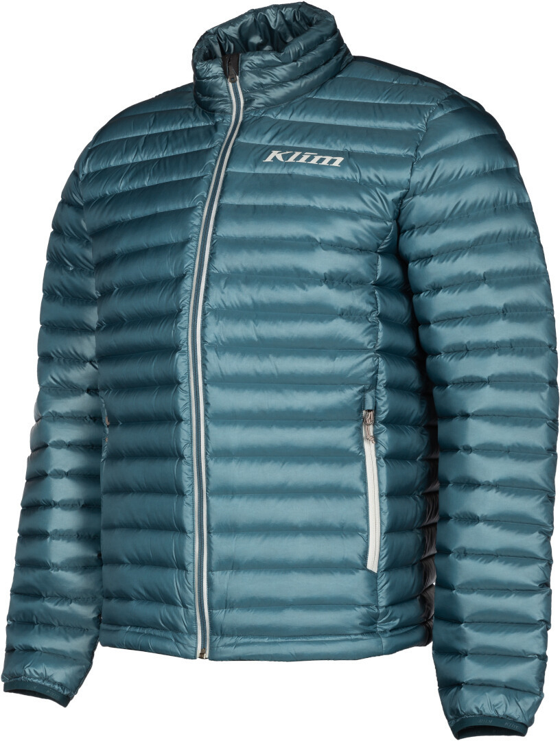 Klim Maverick Daunenjacke, grün-blau, Größe 3XL für Männer