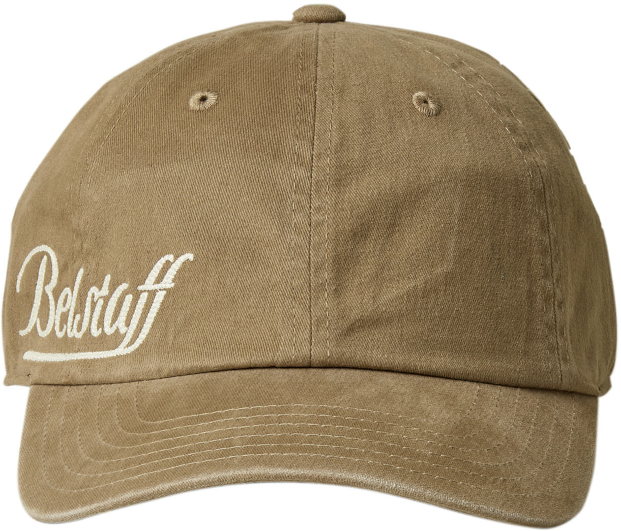 Belstaff Script Logo Cap, groen-bruin