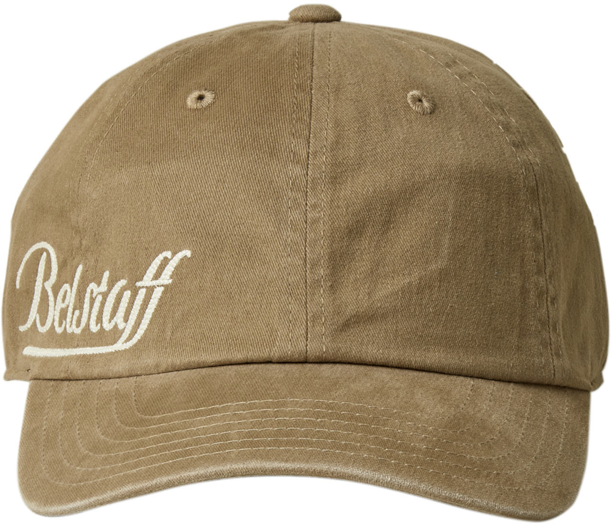 Belstaff Script Logo Kappe, grün-braun, grün-braun
