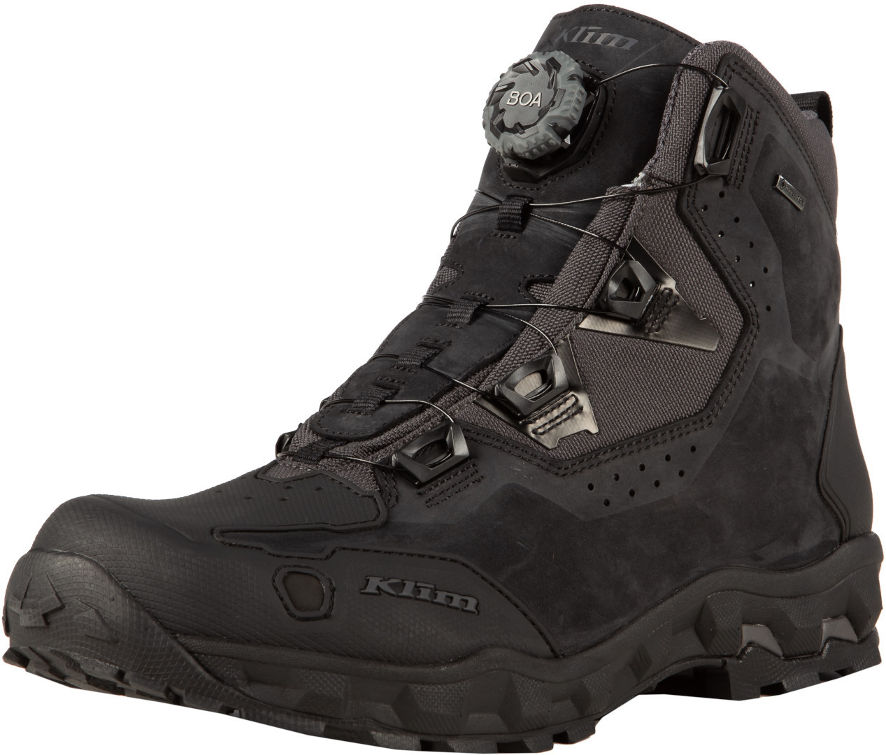 Klim Outlander GTX Motorcycle Boots, black-grey, Size 42, black-grey, Size 42