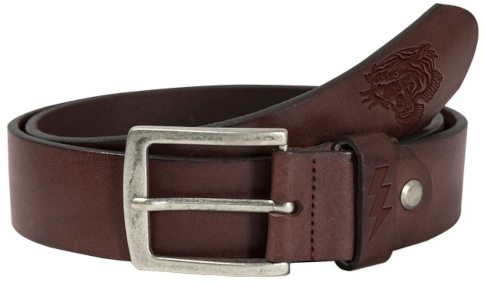 John Doe Tiger Belt, brown, Size 85 cm, brown, Size 85 cm