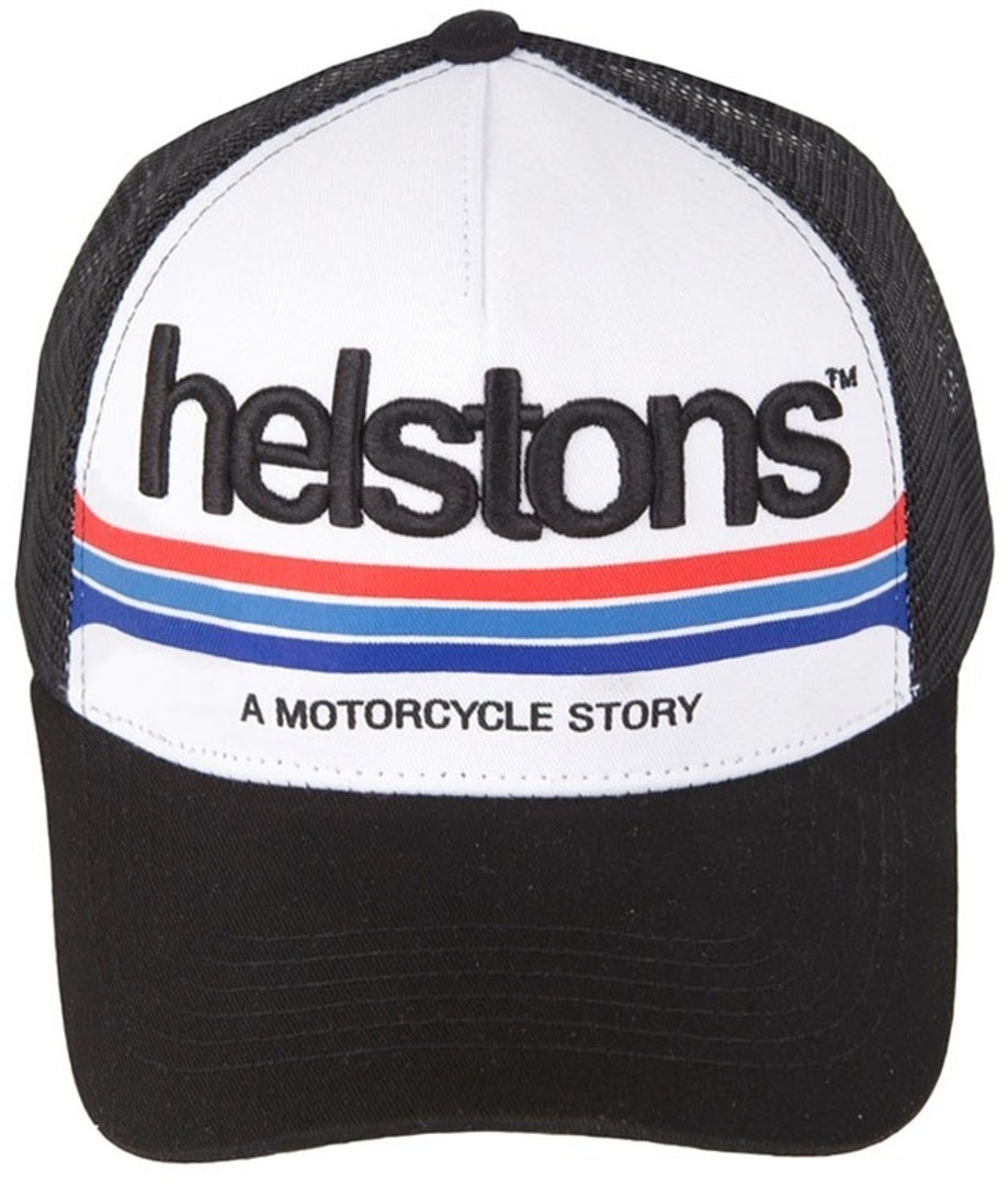 Helstons Mora Cap, black-white, black-white, Size One Size