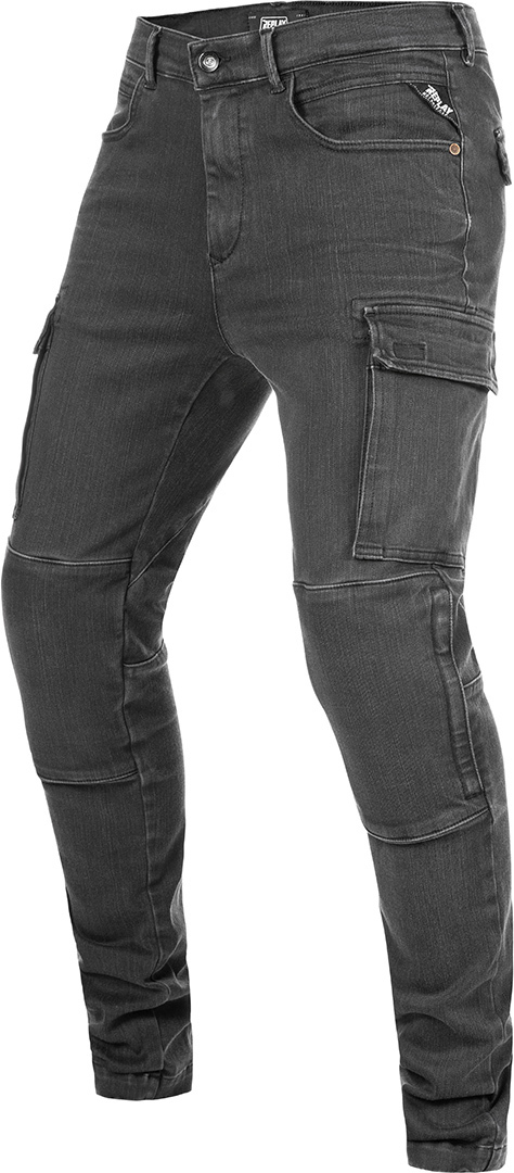 Replay Shift Motorcycle Jeans, grey, Size 27, grey, Size 27