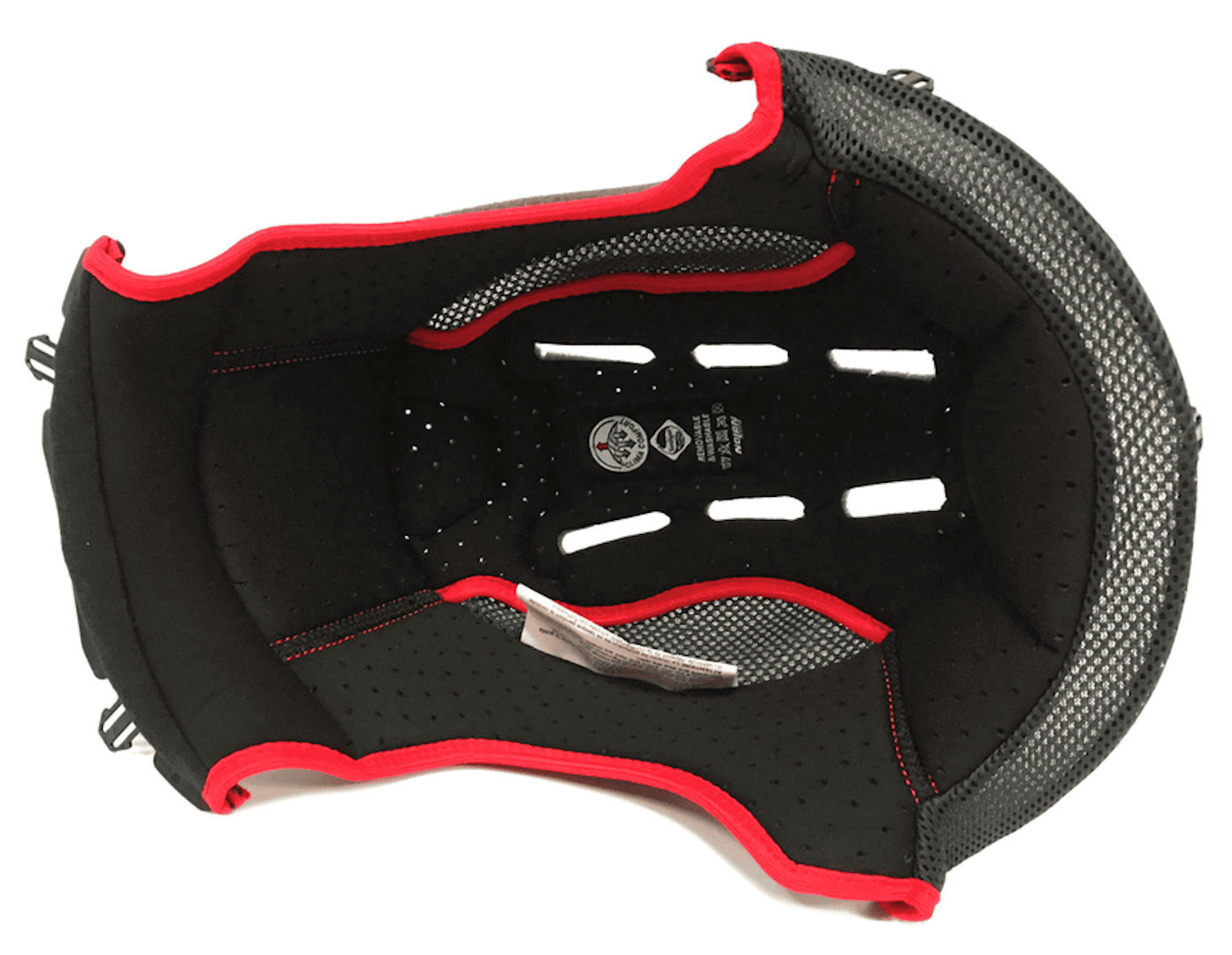 Nolan N33/Evo Clima Comfort Inner Lining, black-red, Size XL, black-red, Size XL