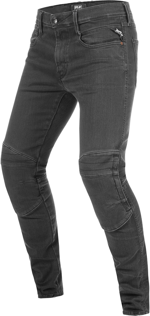 Replay Brake Motorcycle Jeans, grey, Size 27, grey, Size 27