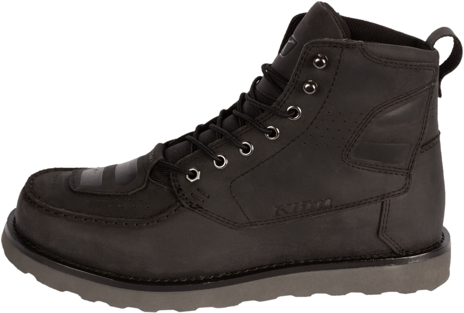 Klim Blak Jak Leather Motorcykel Støvler, sort, størrelse 45