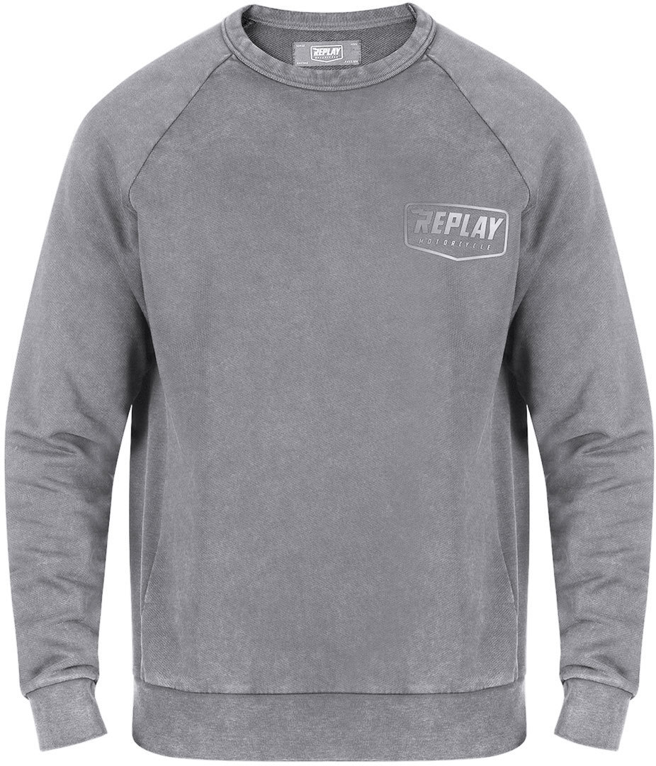 Replay Classic Sweater, grey, Size 3XL, grey, Size 3XL