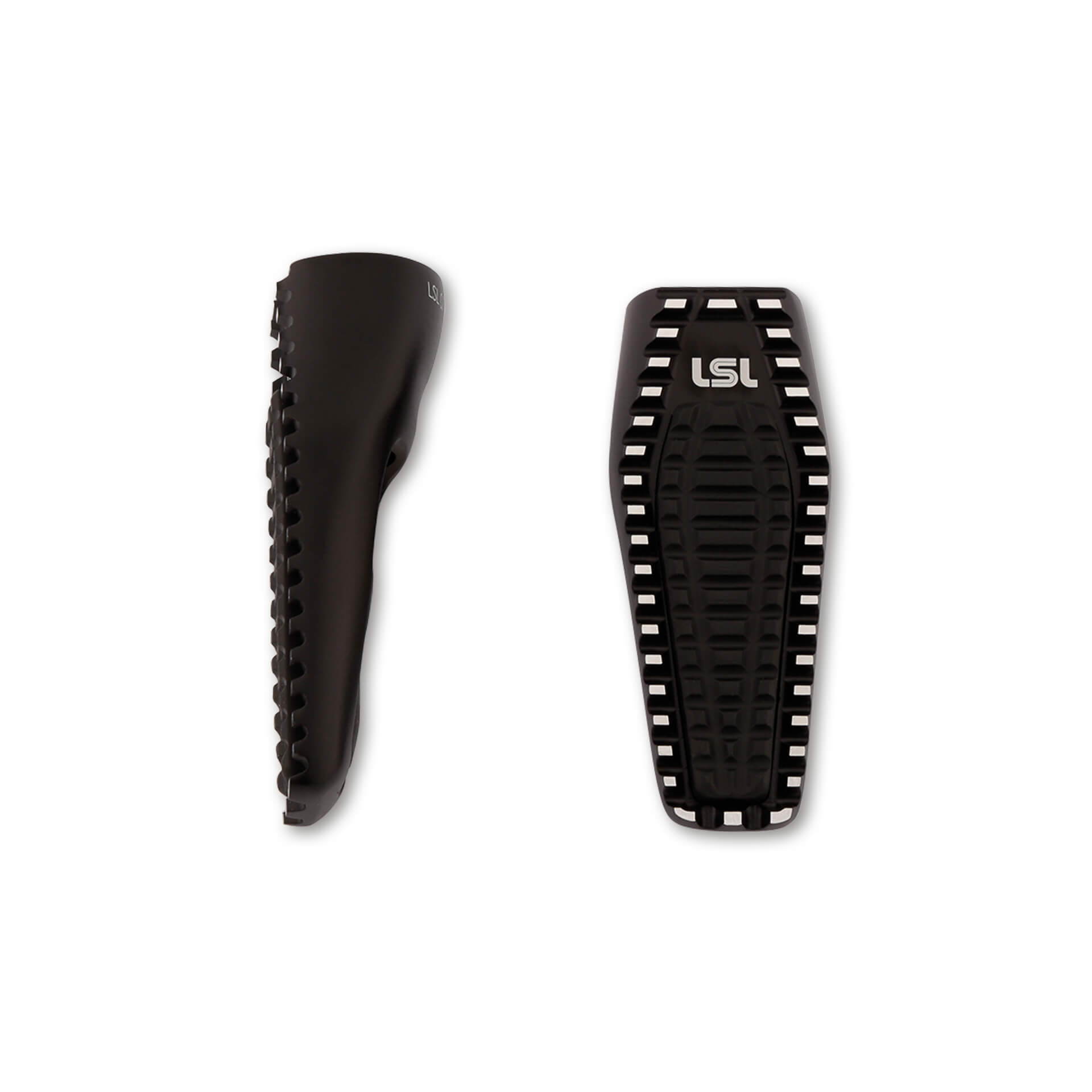 LSL ERGONIA footrests, black, black