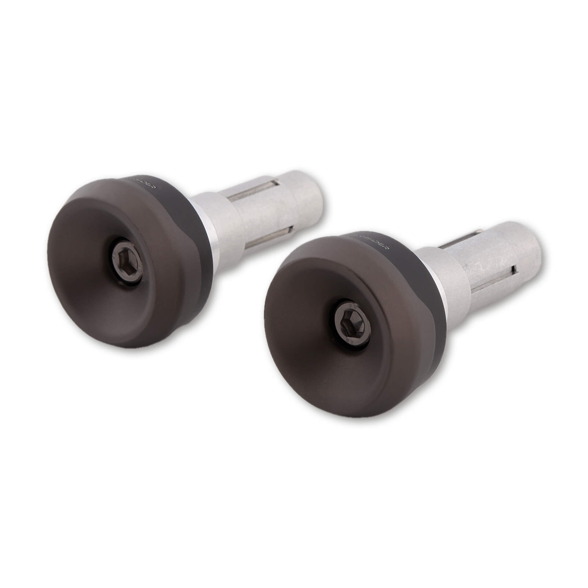 HIGHSIDER AKRON-XS Bar End Weights, grey, grey