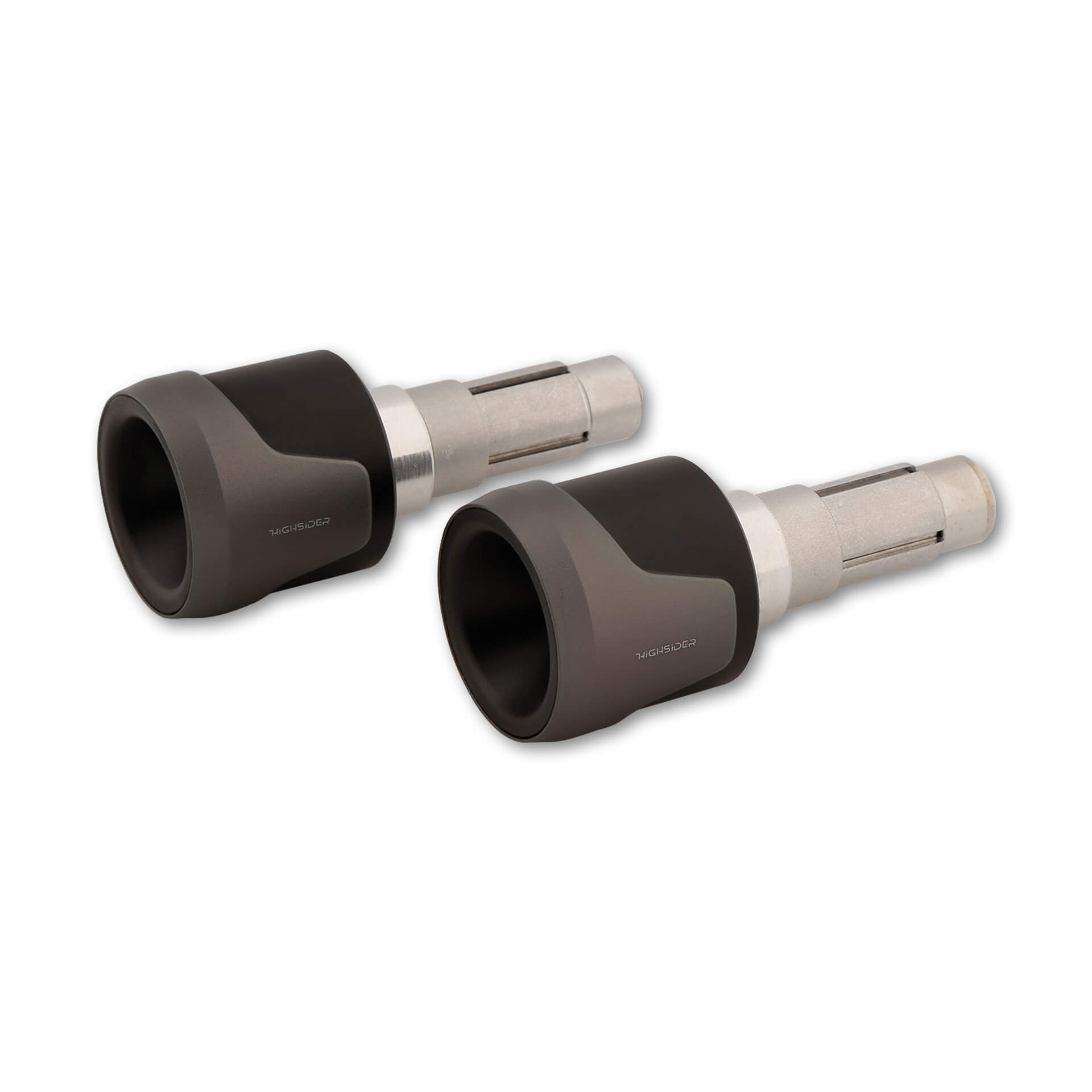 HIGHSIDER AKRON-XL Bar End Weights, grey, grey