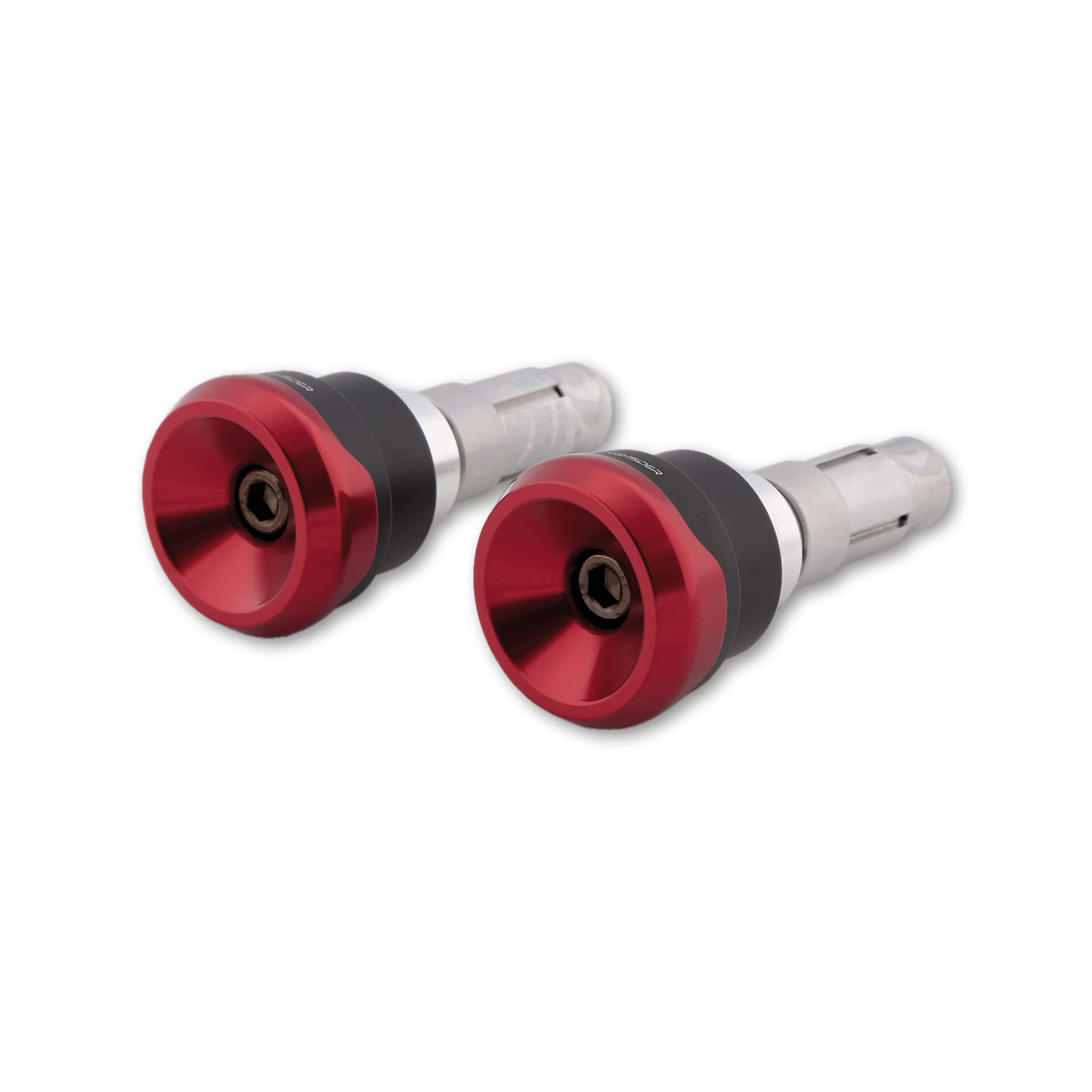HIGHSIDER AKRON-LS Bar End Weights, red, red