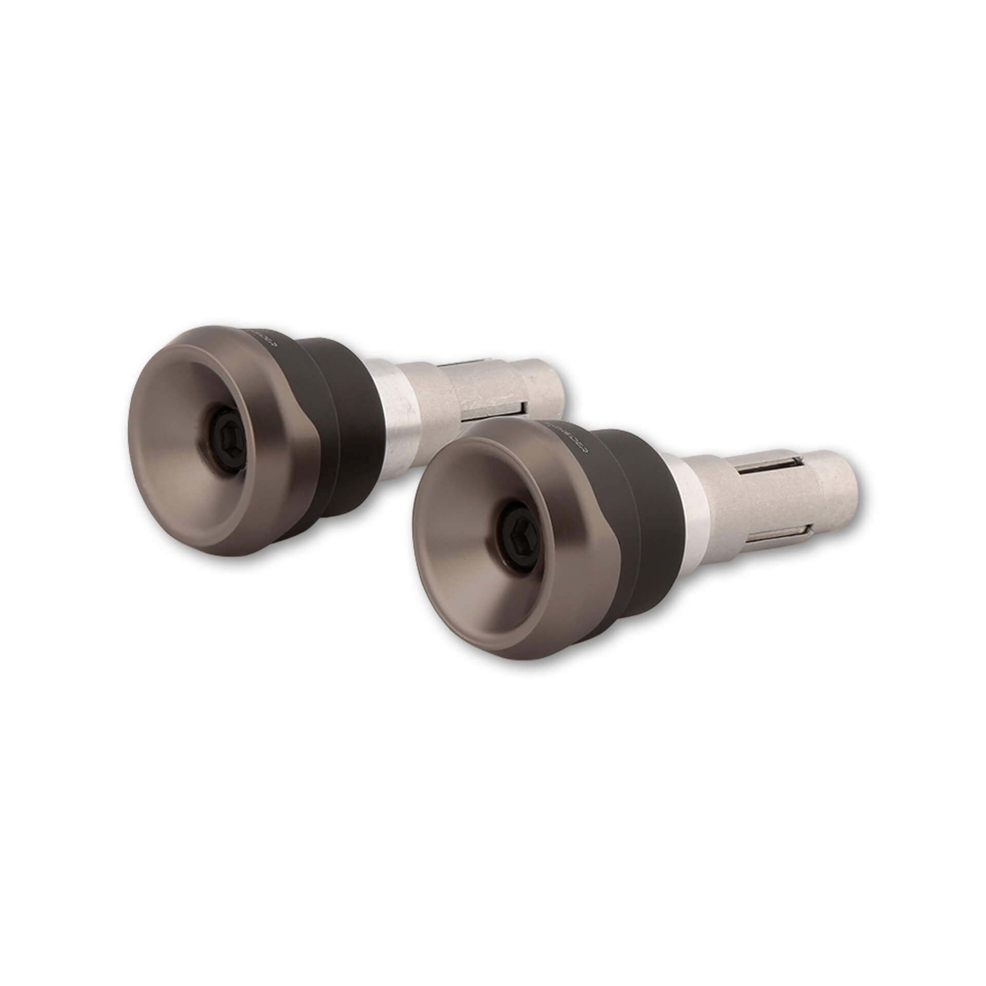 HIGHSIDER AKRON-LS Bar End Weights, grey, grey