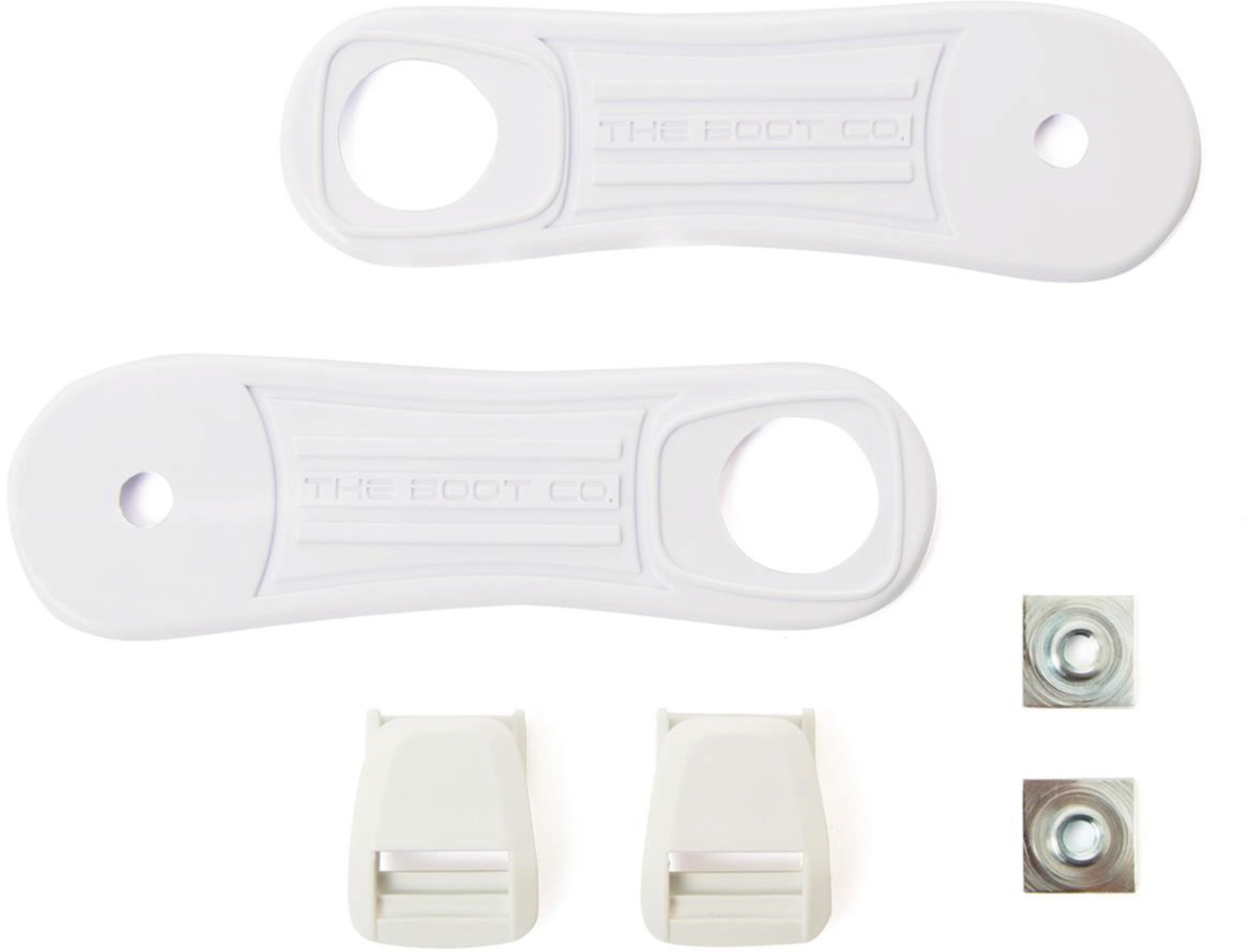 Gaerne SG10 PU Laschenband Set, weiss, Größe 47, weiss, Größe 47