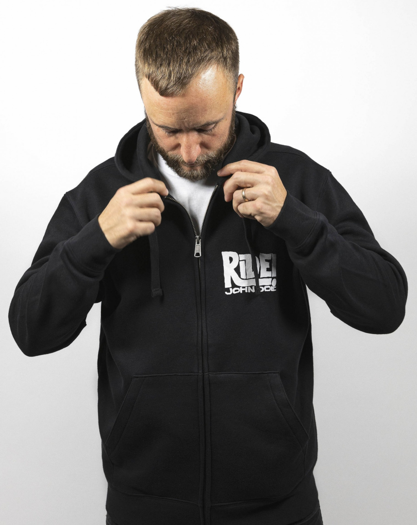 John Doe Ride Zip Hoodie, black, Size S, black, Size S