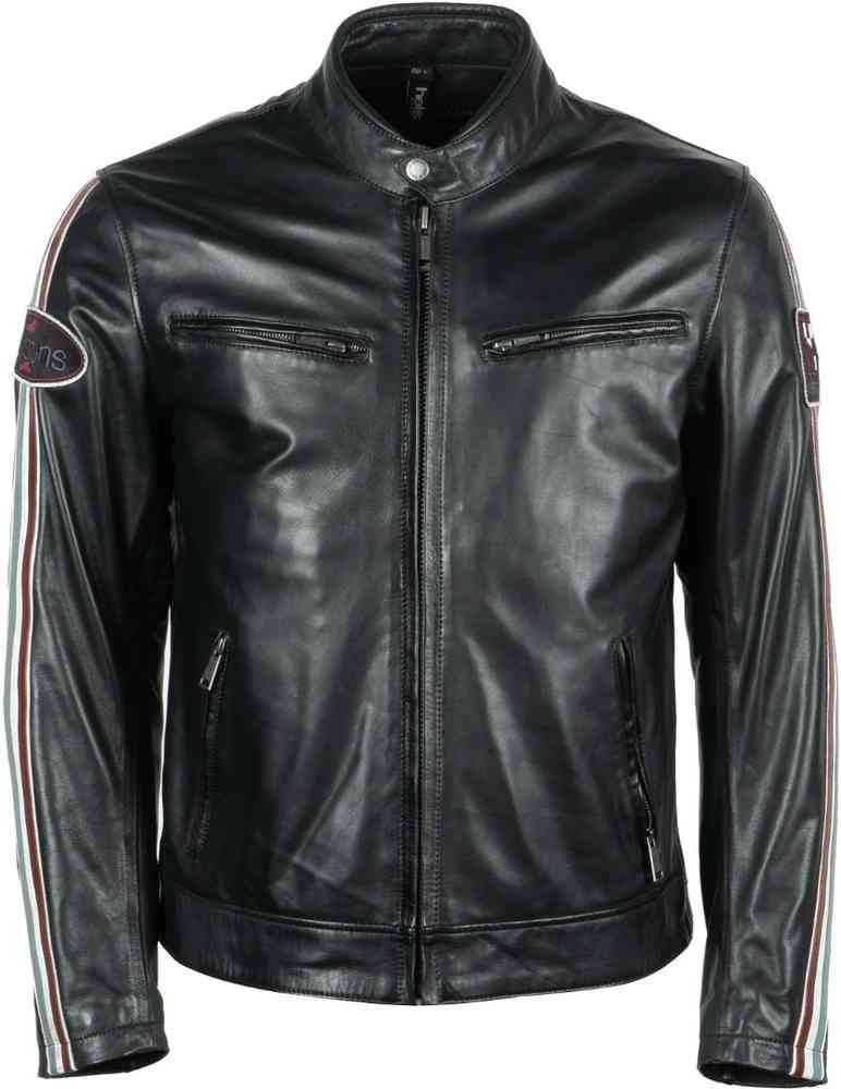 Helstons Race Giacca moto in pelle