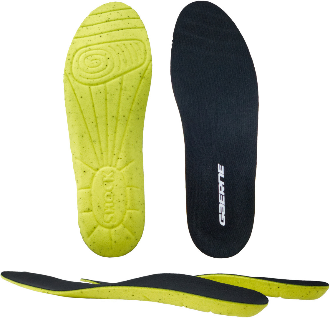 Gaerne Ergo+ Shoe Insoles, black-yellow, Size 39, black-yellow, Size 39