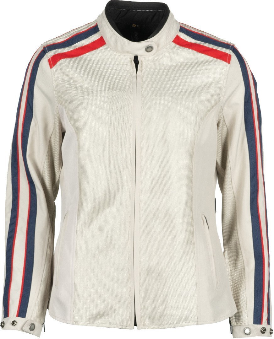 Helstons Jade Mesh Ladies Motorcycle Textile Jacket, beige, Size L for Women, beige, Size L for Women