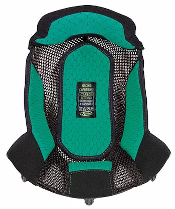 X-Lite X-502/Ultra Carbon Inner Lining, black-green, Size 2XS, black-green, Size 2XS