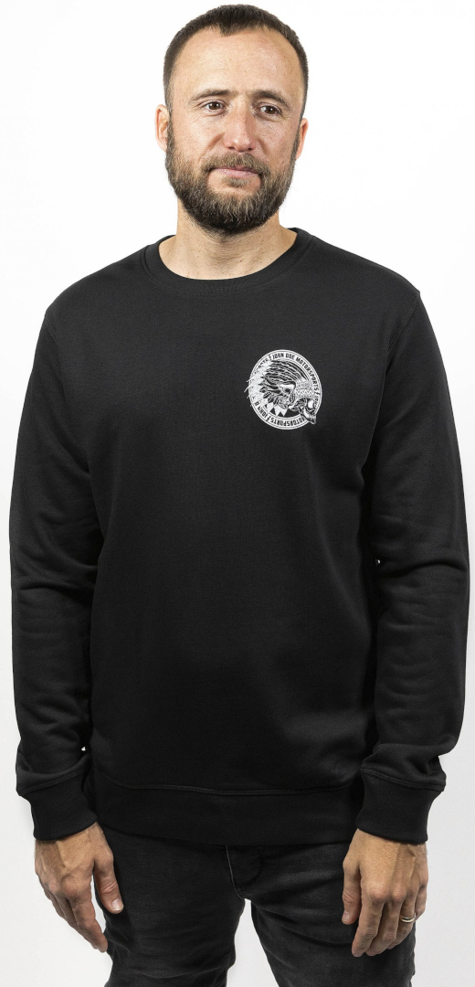 Image of John Doe Indian V 2.0 Pullover, nero, dimensione S