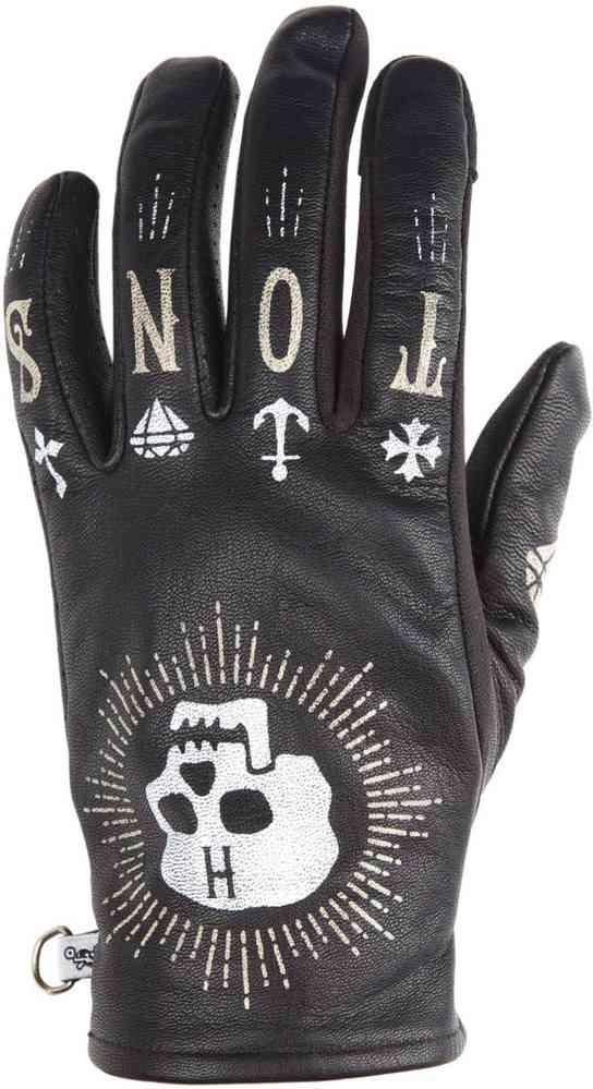 Skull best sale motorcycle gloves