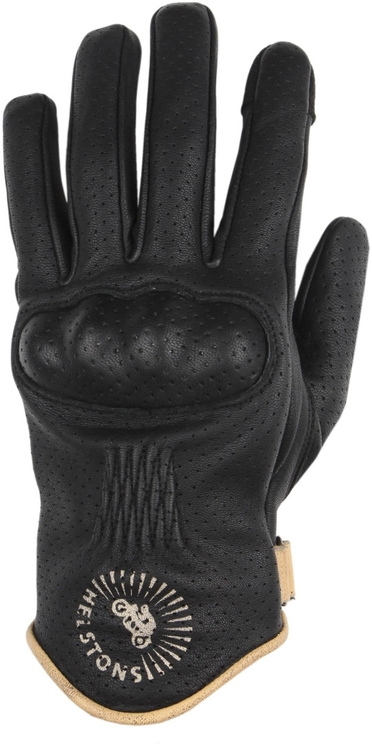 Helstons Sunshine Air Ladies Motorcycle Gloves, black, Size S M for Women, black, Size S M for Women