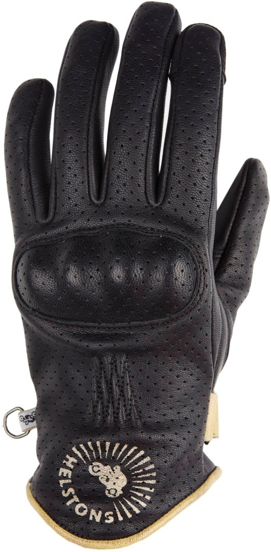 Helstons Sun Air Motorcycle Gloves, black, Size XL, black, Size XL