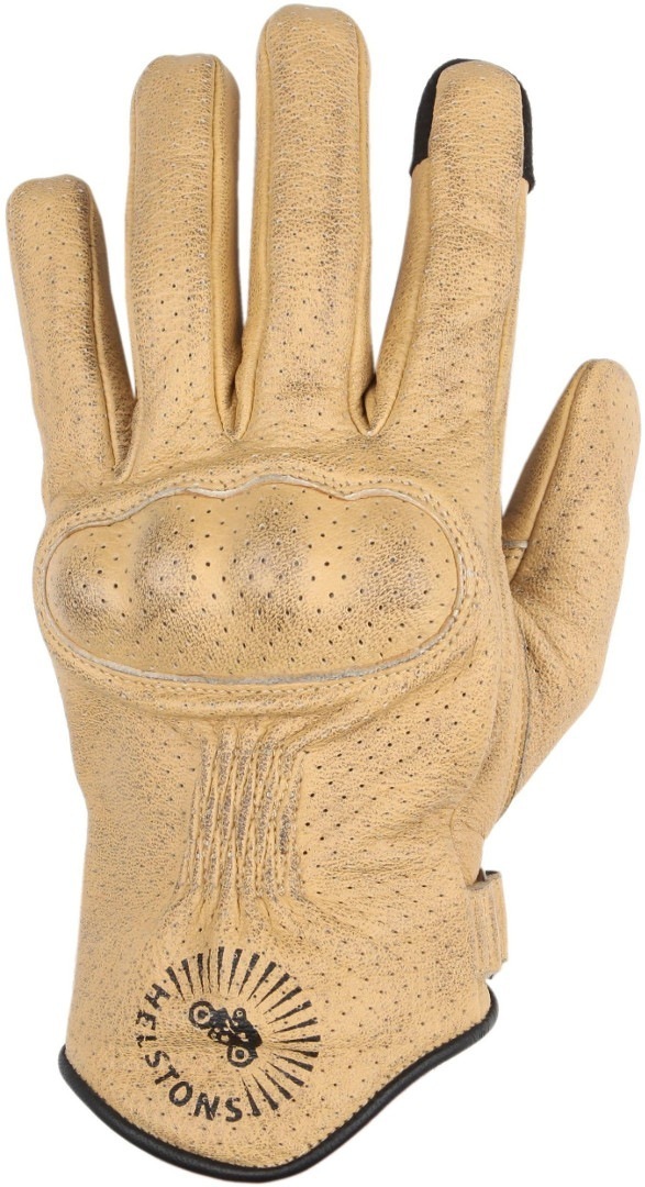 Helstons Sun Air Motorcycle Gloves, beige, Size 2XL, beige, Size 2XL