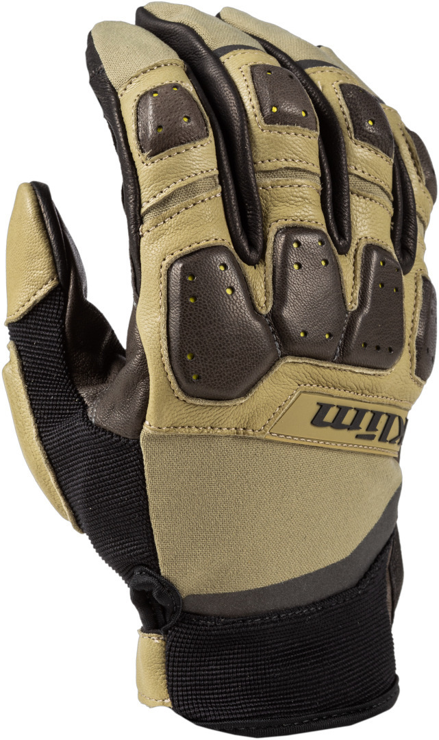 Klim Dakar Pro Motorcycle Gloves, black-beige, Size S, black-beige, Size S
