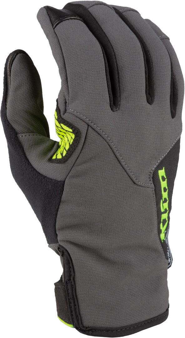 Klim Inversion Motorcycle Gloves, grey-yellow, Size M, grey-yellow, Size M
