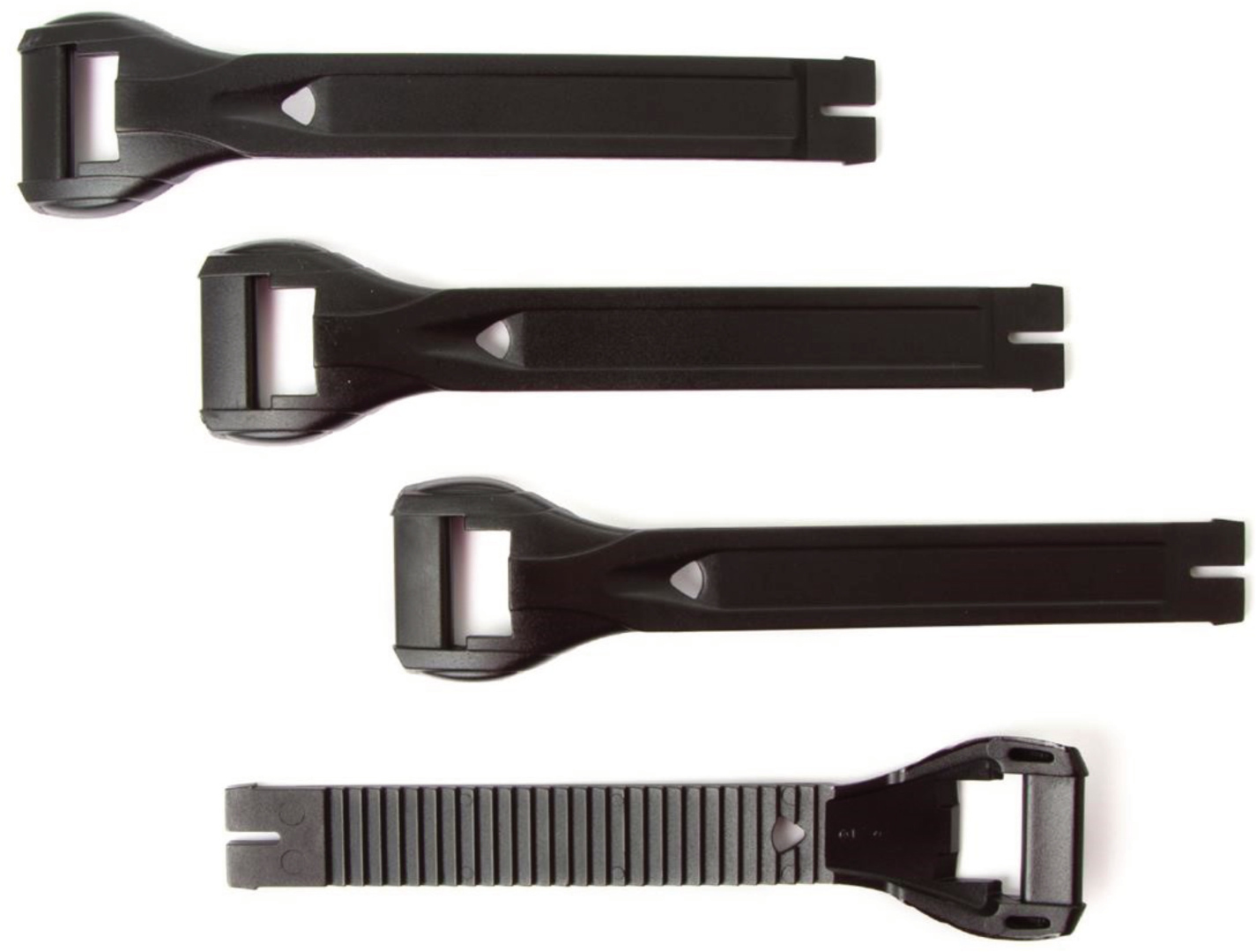 Gaerne SG10 / SG12 Verschlussbänder, schwarz, Größe 50, schwarz, Größe 50