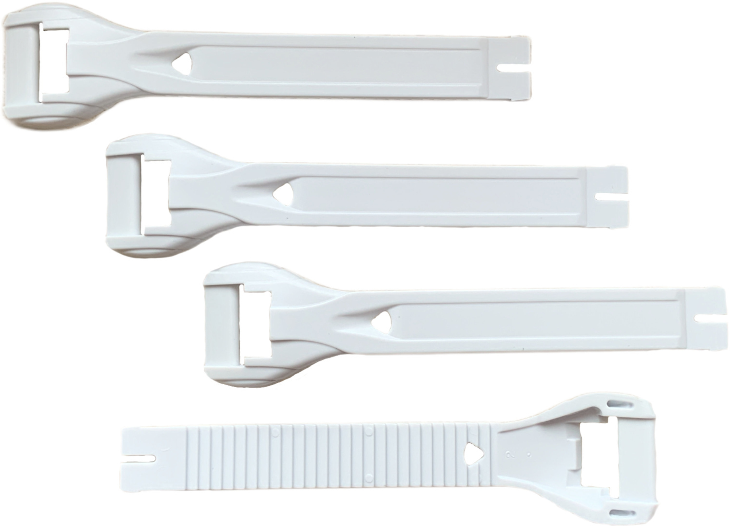 Gaerne SG10 / SG12 Verschlussbänder, weiss, Größe 47, weiss, Größe 47
