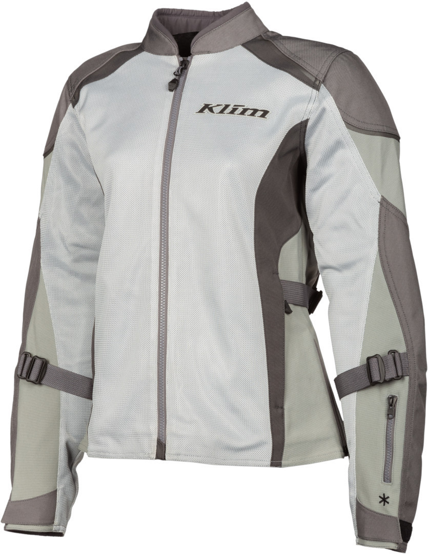 Klim Avalon Motorcycle Textile Jacket, grey, Size S for Women, grey, Size S for Women