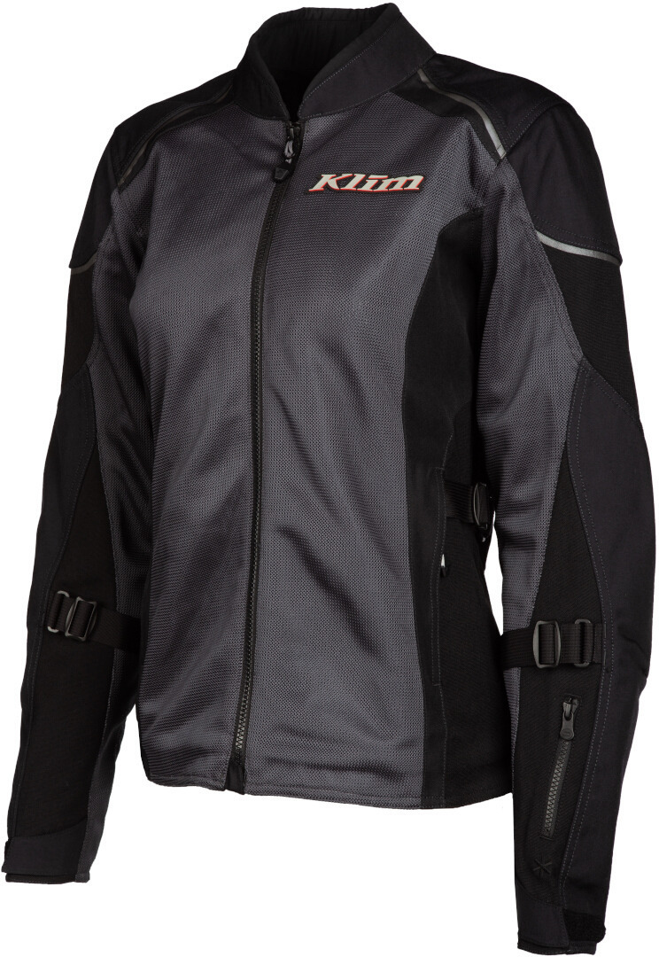 Klim Avalon Motorcycle Textile Jacket, black-grey, Size S for Women, black-grey, Size S for Women