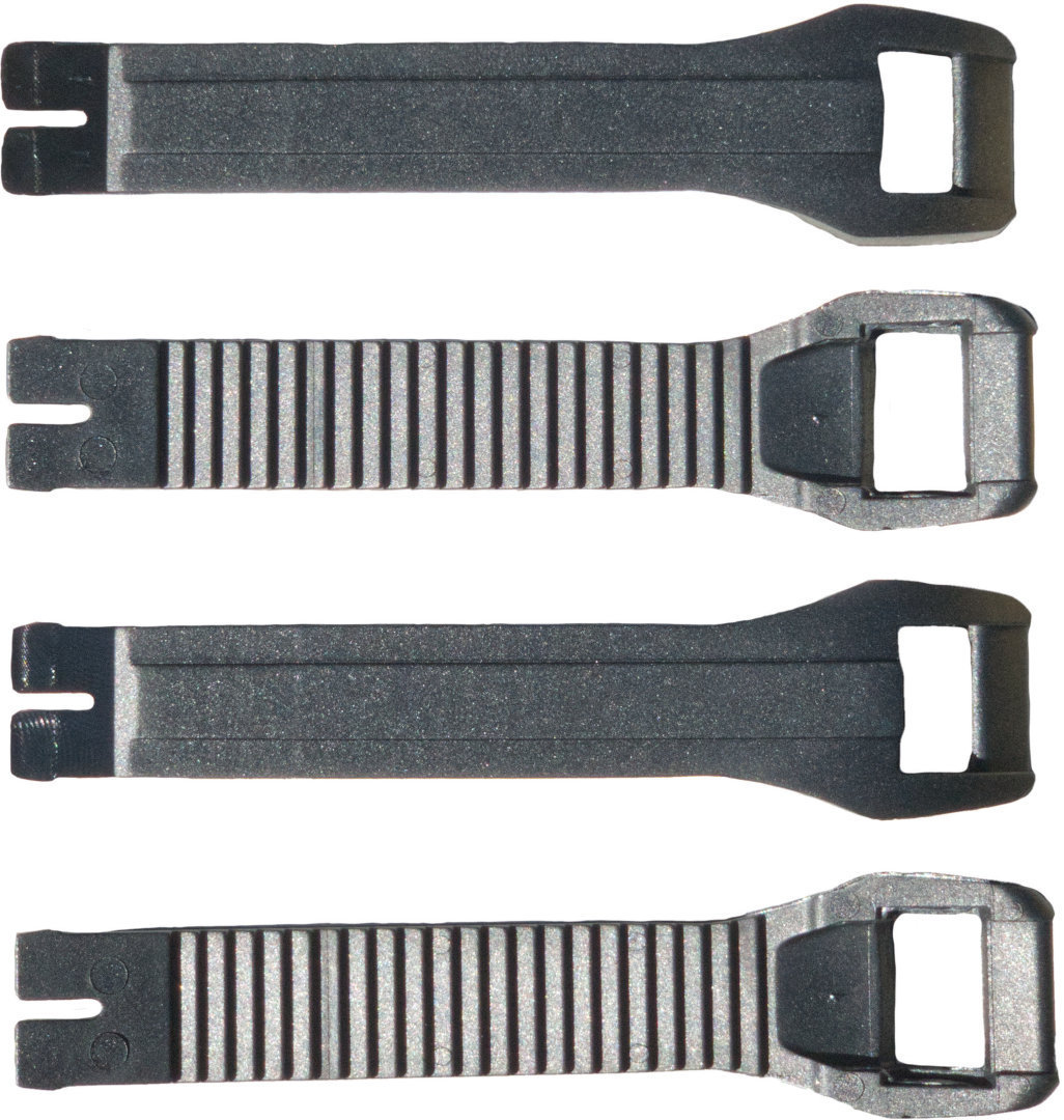 Gaerne GXJ / SGJ Kids Strap Kit, zwart, afmeting 44 voor kinderen