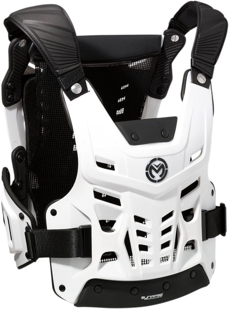 Moose Racing Synapse Lite Protector Vest, white, Size XL 2XL, white, Size XL 2XL