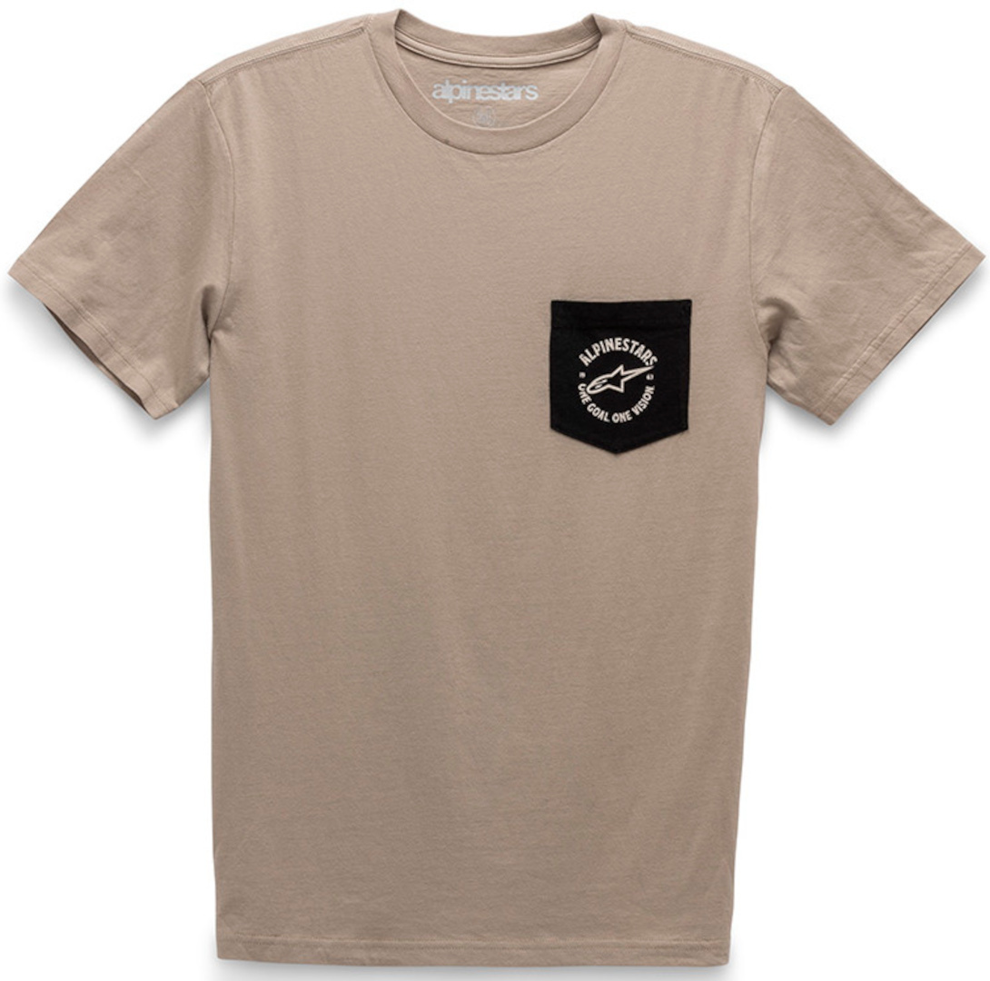 Alpinestars Spirited T-shirt, beige, afmeting XL